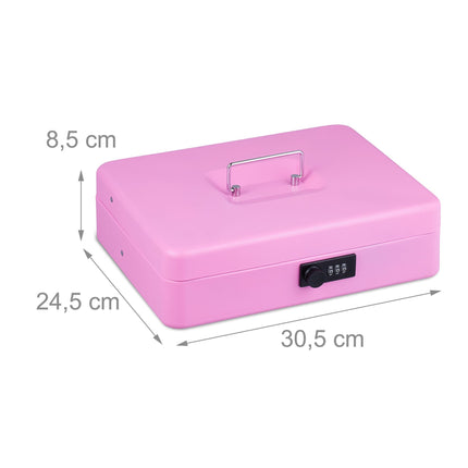 Cash drawer with number combination