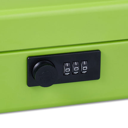 Cash drawer with number combination