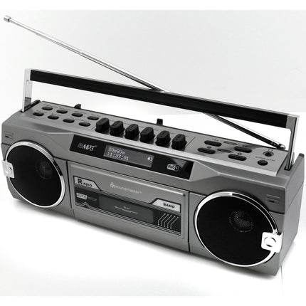 Kassettenradio Stereo Bluetooth SRR80TI Silber