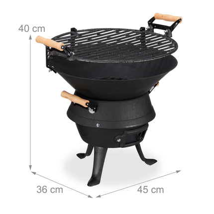 Gusseisen-Grill