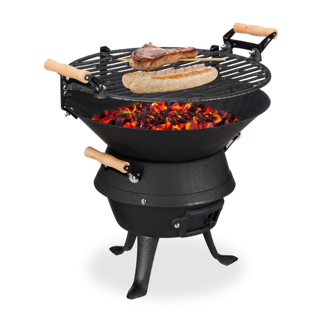 Gusseisen-Grill