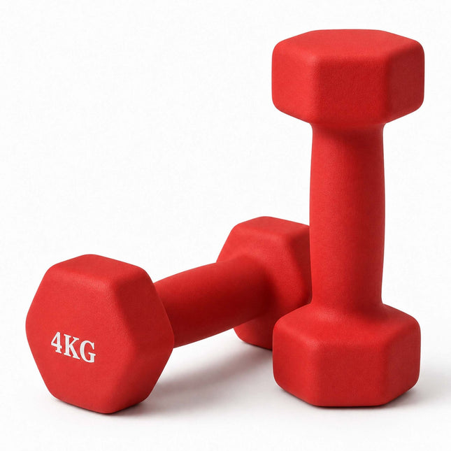 Gietijzeren halters met ergonomische handgreep