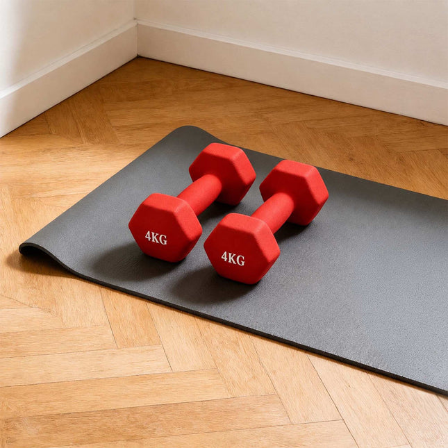 Gietijzeren halters met ergonomische handgreep
