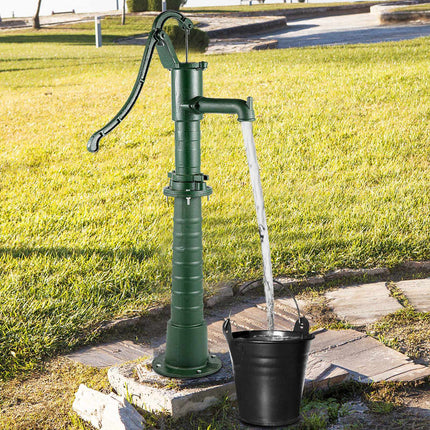 Cast Iron Hand Water Pump With Stand, 6 m Depth
