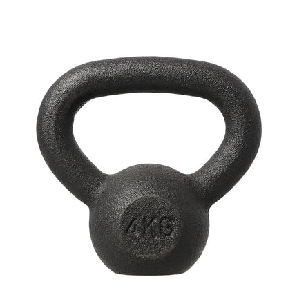Gusseisen-Kettlebell, 4 kg Gewicht