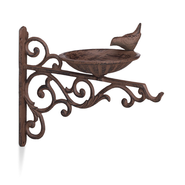 Cast iron bird bath