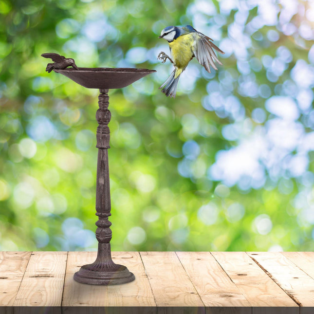 Vogelbad aus Gusseisen