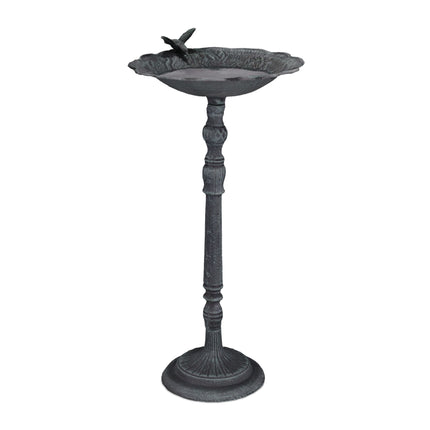 Cast iron bird bath