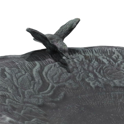 Cast iron bird bath
