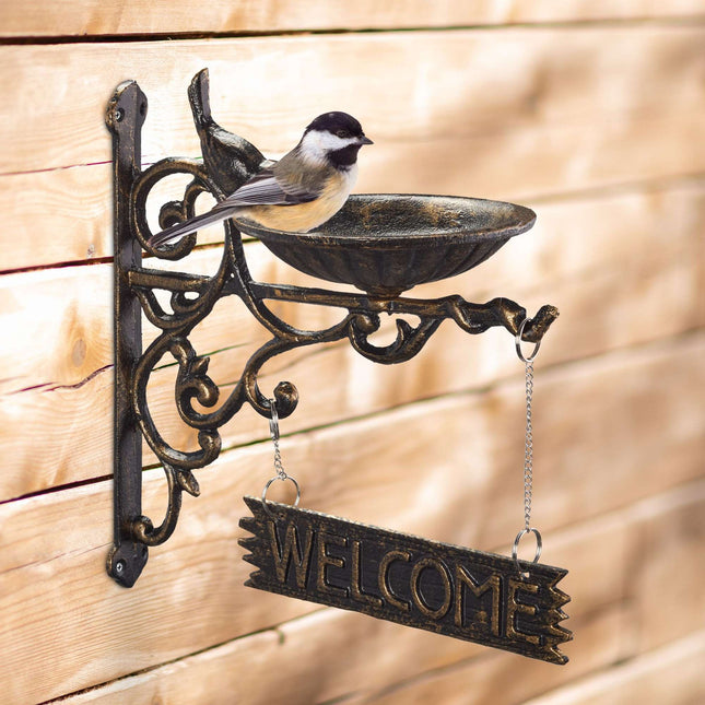Vogelbad aus Gusseisen