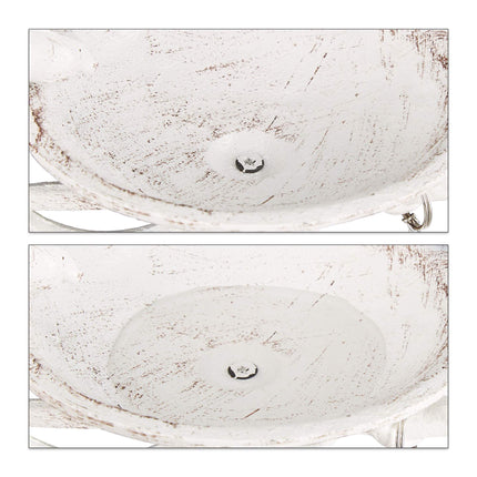 Bain d'oiseaux en fonte