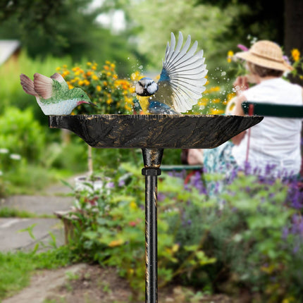 Vogelbad aus Gusseisen