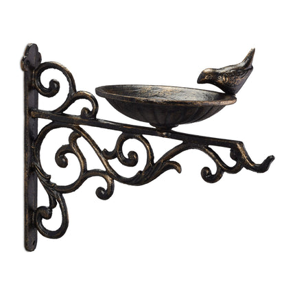 Bain d'oiseaux en fonte