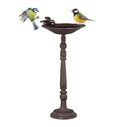 Cast iron bird bath