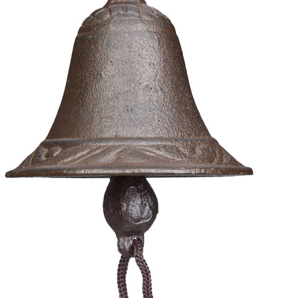 Cast iron doorbell with dog