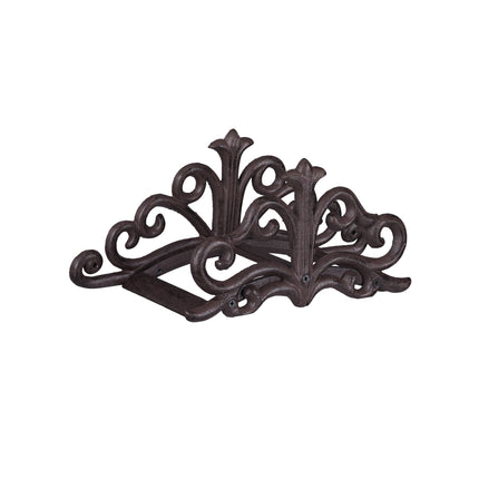 Cast iron hose holder for wall