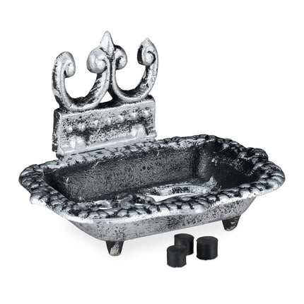 Cast iron soap dish