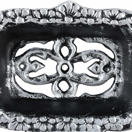 Cast iron soap dish