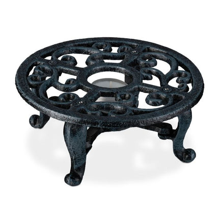 Cast iron teapot