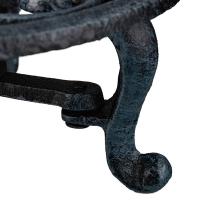 Cast iron teapot