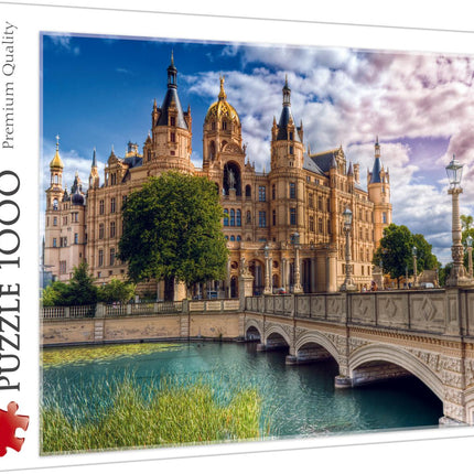 Schloss-Puzzle 1000 Teile für Erwachsene und Kinder