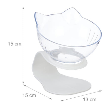 Katzennapf-Set, ergonomisches Design, rutschfest
