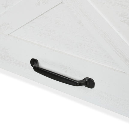 Katzenklo-Schrank mit Kratzmatte und Schublade