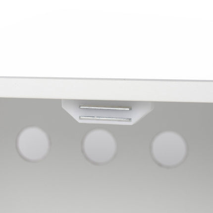 Katzentoilettenschrank mit Belüftung, Holzoptik