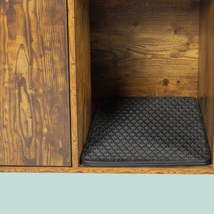 Katzentoilettenschrank mit Stauraum und Streumatte