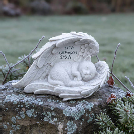 Cat Memorial Stone for Garden or Cemetery