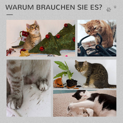 Katzenkratzbaum mit Höhle und Korb, belastbar bis 5 kg