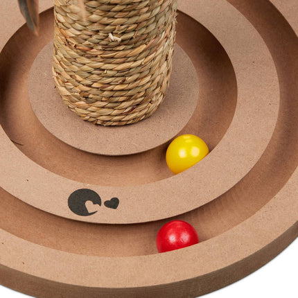 Cat Scratching Post with Toy Rope and Board