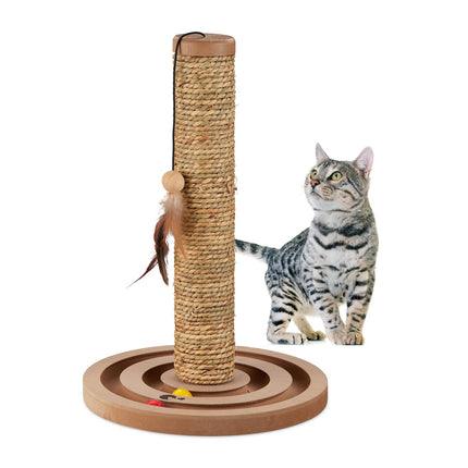 Cat Scratching Post with Toy Rope and Board