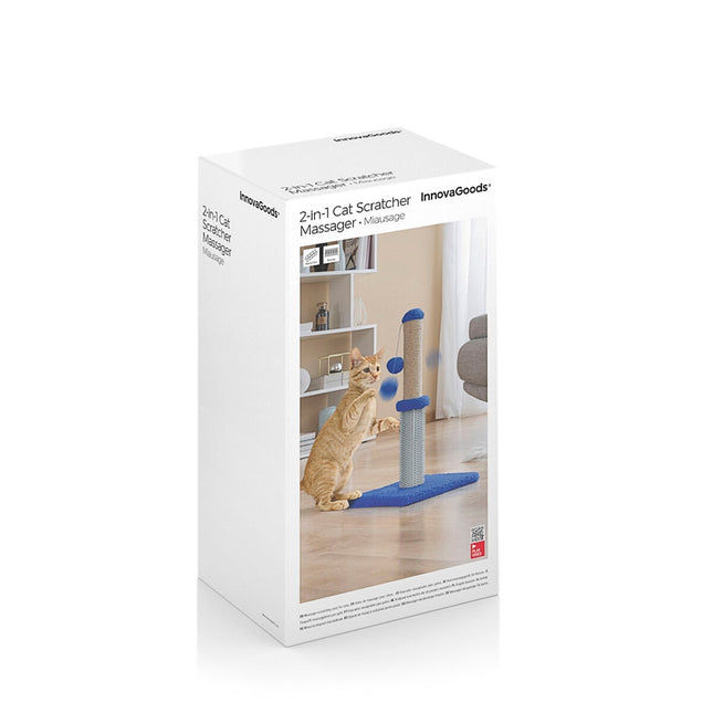Kratz- und Massagebaum für Katzen mit Ball Miausage InnovaGoods