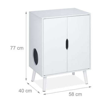 Katzenschrank für Katzentoilette
