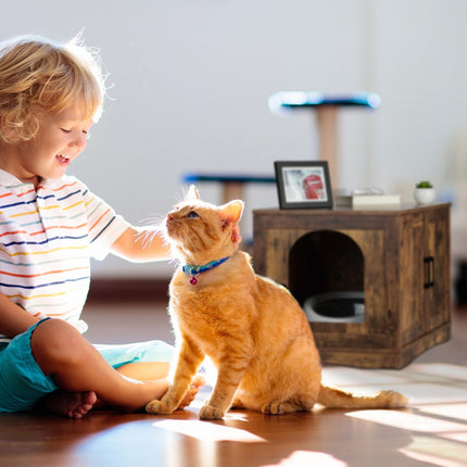 Cat cabinet for litter box XL