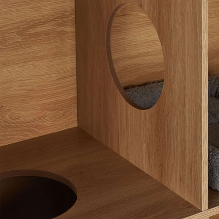Meuble pour chat à 4 compartiments