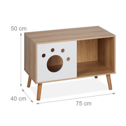Cat cabinet with entrance