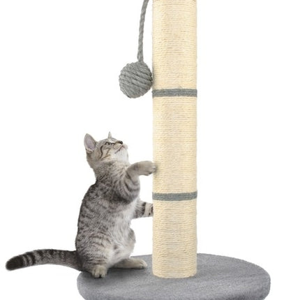 Cat scratching post - gray post, 45 cm