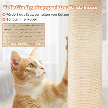 Cat scratching post with helicopter platform & scratching post & jumping platform scratching post