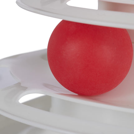 Cat toy ball track 3 levels