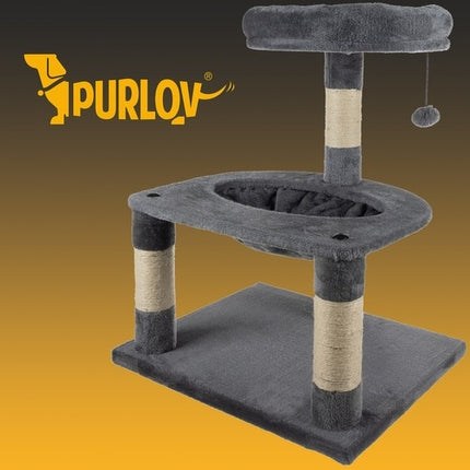 Kočičí strom 71cm šedá Purlov 21711