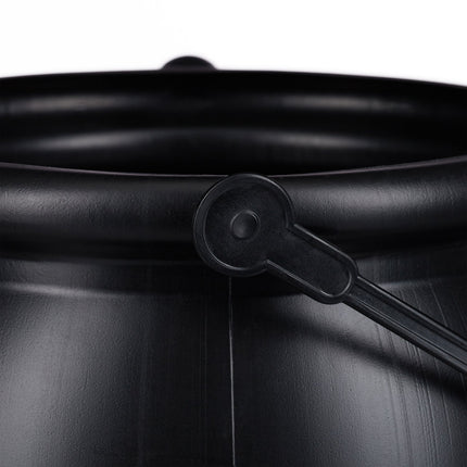 Cauldron Set of 2 – Black Halloween Decoration Pots