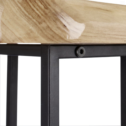 Cedar side table