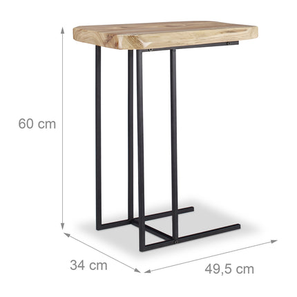Cedar side table
