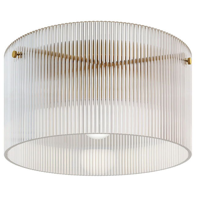 Deckenleuchte, Acrylschirm, Metall, Halogen/LED-kompatibel
