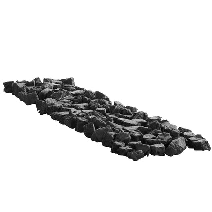 Ceramic Fiber Fireballs for Gas Fire Pit, Black 1.12 lb