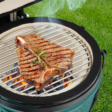 Ceramic Kamado Grill – Versatile for Grilling & Baking