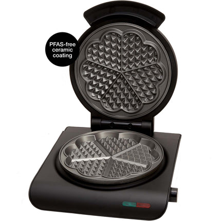 Keramik-Waffeleisen, Schwarz