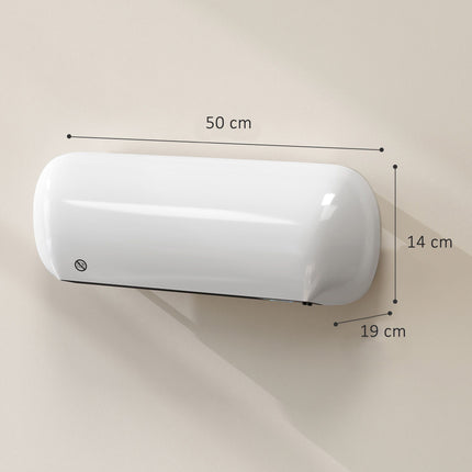 Ceramic Wall Heater 2000W with Thermostat & Remote